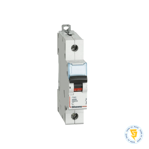 [FN81CEW32] AUTOMATICO MONOFASICO 1X32A BTICINO  / CURVA C - 6K