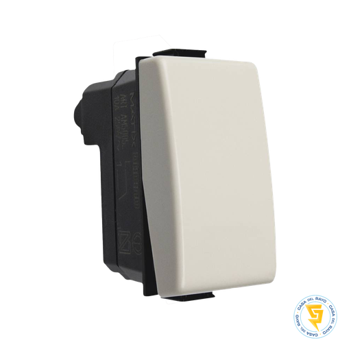 [AM5005BE] MODULO PULSADOR 10A BEIGE MATIX BTICINO