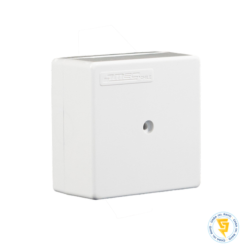 [0600CS0521] CAJA ELECTRICA SOBREPUESTA PVC BLANCA 65X65mm MEC