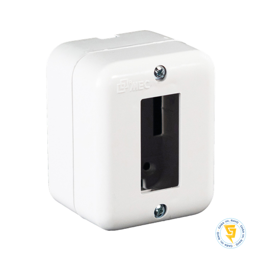 [0650CS0031] CASQUETE 1 MODULO SOBREPUESTO ARIS BLANCO MEC