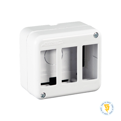 [0600CS0033] CASQUETE 3 MODULOS SOBREPUESTO ARIS BLANCO MEC