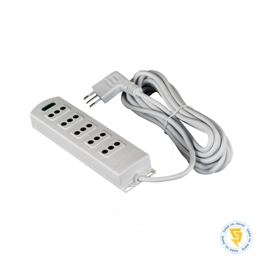ALARGADOR MULTIPLE MEC 3MTS CON INTERRUPTOR