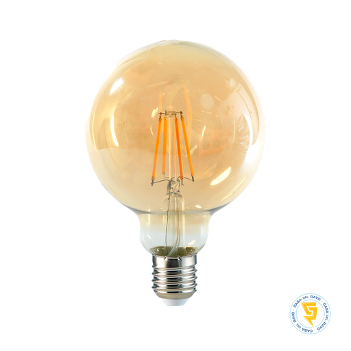 [3386350] AMPOLLETA LED VINTAGE G80 6W/60W E27 MEGABRIGHT 3.000K