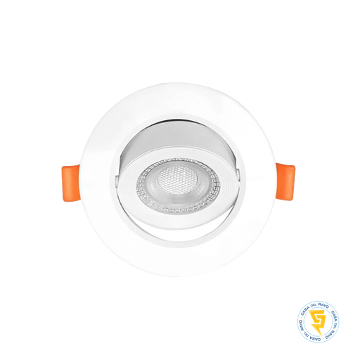 [504007] FOCO EMBUTIDO BASCULANTE LED 6.5W 3000k MEGABRIGHT