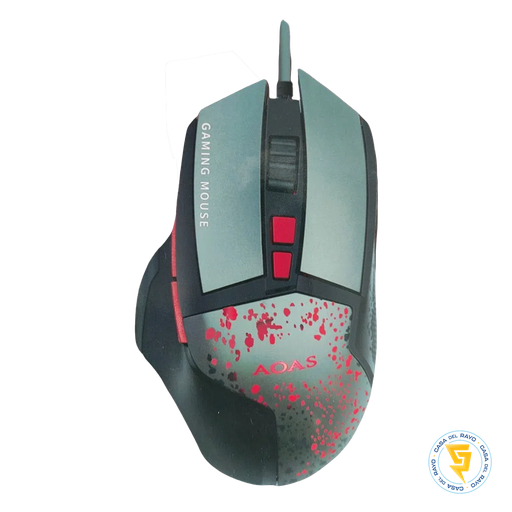 [K80] MOUSE GAMER RGB USB AOAS K80