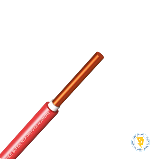 [H07V-U] ALAMBRE SUPER NYA 2,5MM ROJO