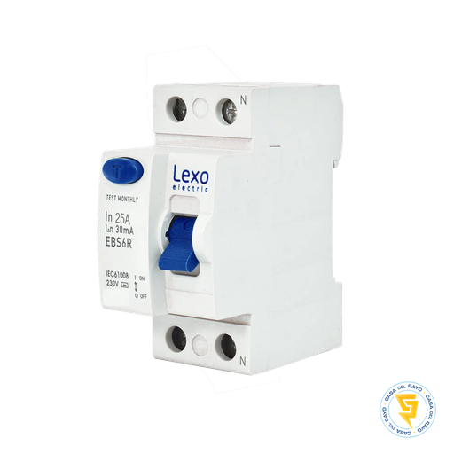 [5300226] INTERRUPTOR DIFERENCIAL 25A 2P 30mA LEXO