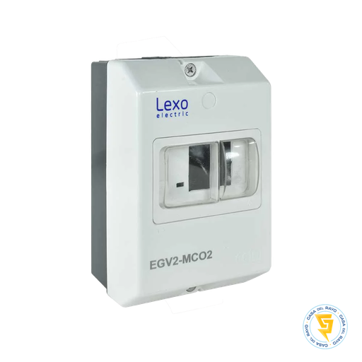 [5385360] CAJA PARA GUARDAMOTOR CON MEMBRANA Y LUZ PILOTO LEXO