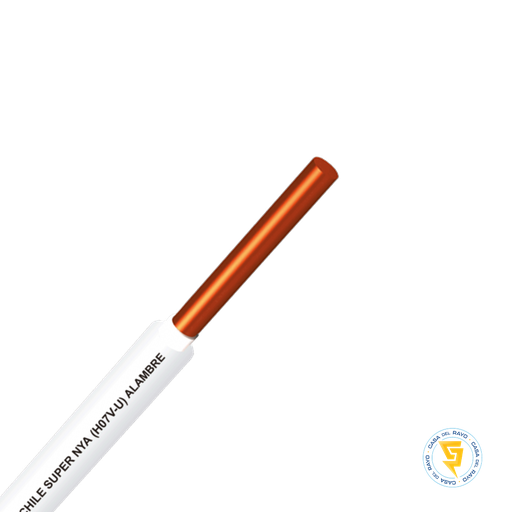 [H07V-U] ALAMBRE SUPER NYA 4MM BLANCO