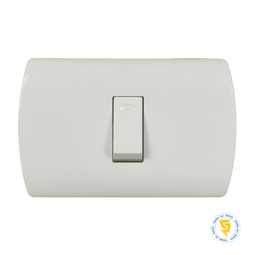 [0100IA0261] INTERRUPTOR 9/12 ARIS BLANCO MEC