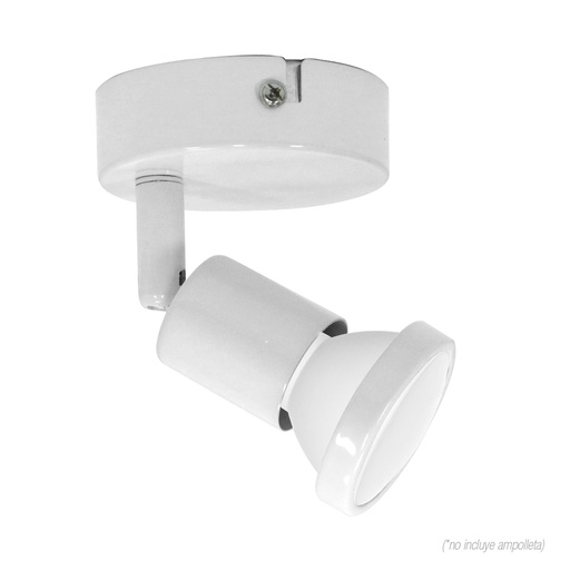 APLIQUE SOBREPUESTO 1XGU10 VKB (NO INCLUYE AMPOLLETAS)