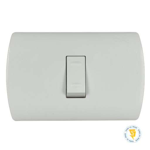 [0100IA0264] INTERRUPTOR 9/24 ARIS BLANCO MEC