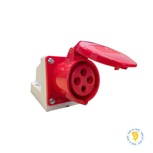 [5717108] HEMBRA SOBREPUESTO INDUSTRIAL 16A 3P+T LEXO