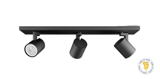 [3002436] FOCO SPOTLIGHT 3XGU10 NEGRO MATE MEGABRIGHT