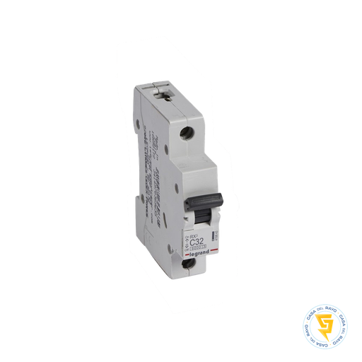 [419843] AUTOMATICO MONOFASICO 1X32A RX3 / CURVA C - 6K LEGRAND