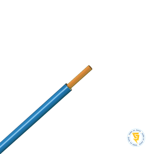 [N0146001] CABLE THHN 14AWG AZUL (2.08mm)