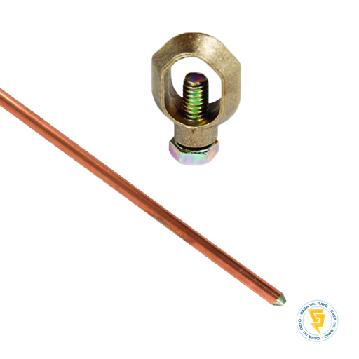 [COOPER] PACK BARRA COPPERWELD 1,5 MT x 1/2" + PRENSA