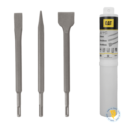 [DA03903] JUEGO CINCELES SDS PLUS 3PZAS CAT