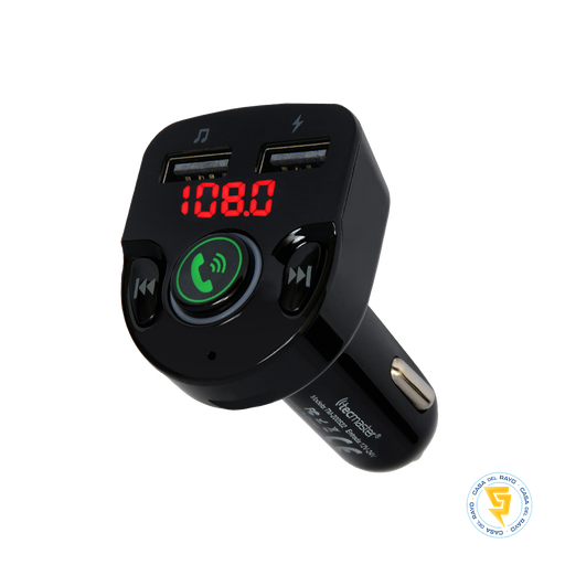 [TM-200522] TRANSMISOR FM BLUETOOTH TECMASTER