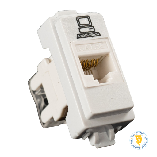 [0100TA0109] MODULO RJ45 CATEGORIA 5E ARIS BLANCO MEC
