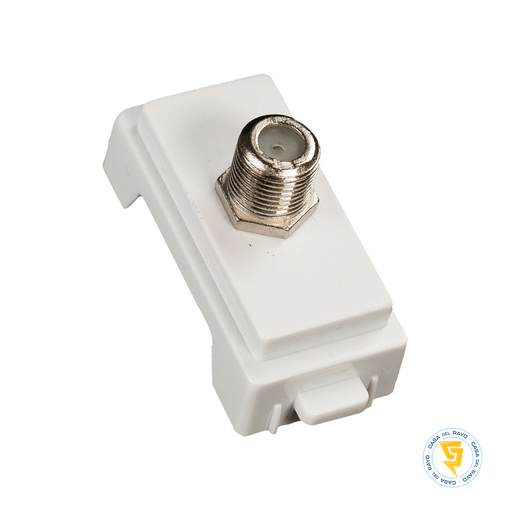 [0200TA0146] MODULO TOMA COAXIAL ARIS BLANCO MEC 