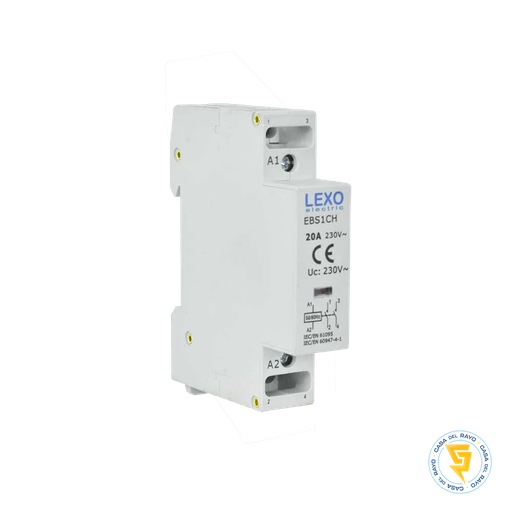 [5360123] CONTACTOR MODULAR 20A 220V 2NA LEXO