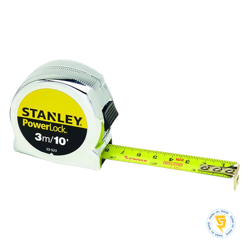 [33-231S] CINTA DE MEDIR POWERLOCK 3MT STANLEY